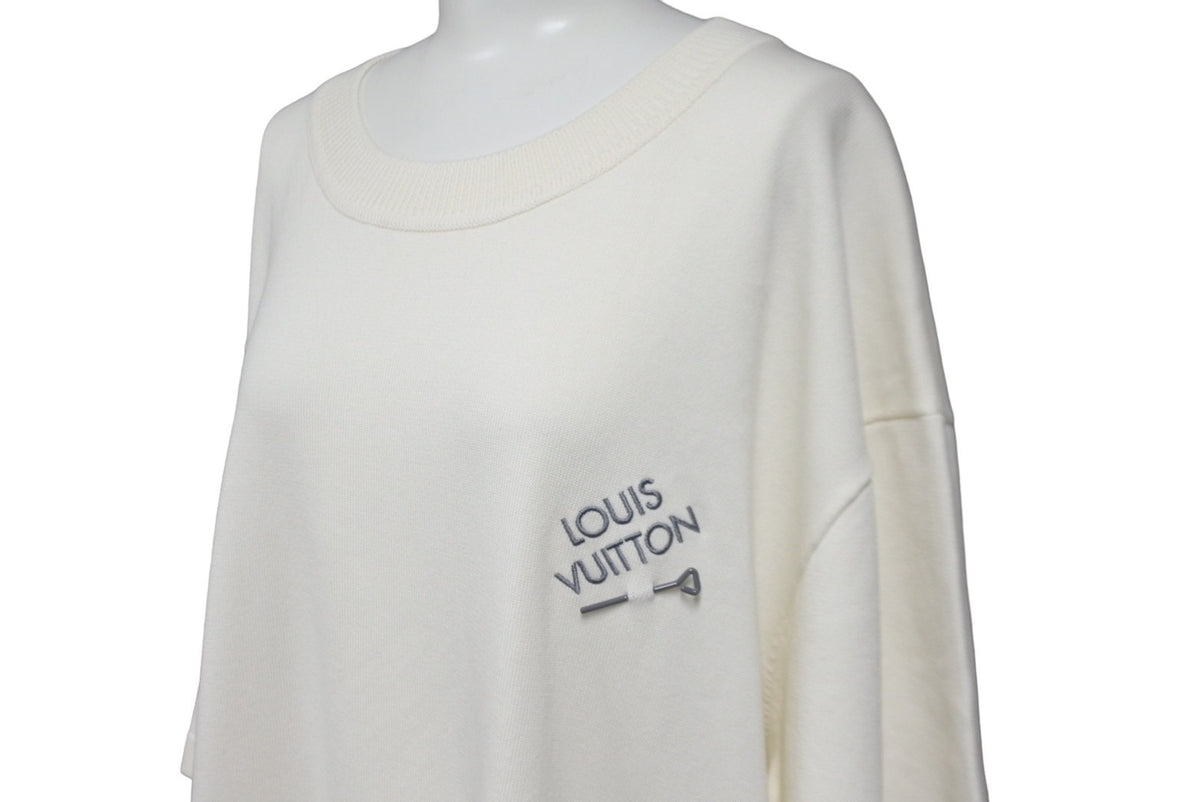 極美品 LOUIS VUITTON ルイヴィトン RM231Q OY8 HNN42W シグネチャーショートスリーブTシャツ 23SS ホワイト 5L  中古 54851 – Casanova Vintage