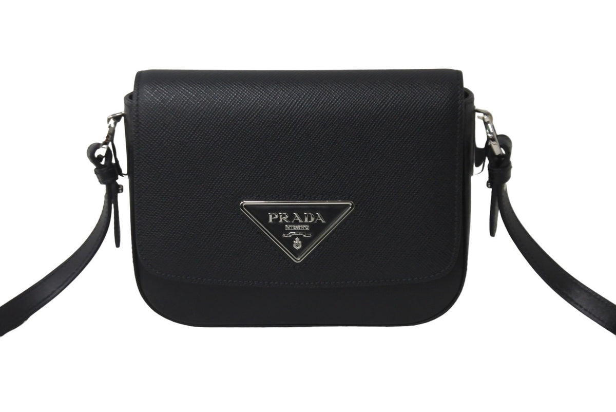 PRADA プラダ ショルダーバッグ トライアングルロゴ 1BD249 カーフ