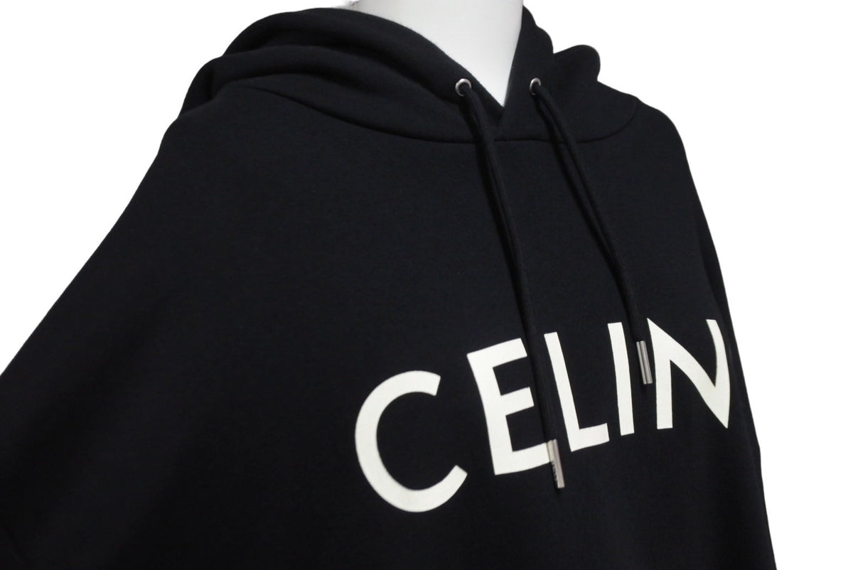 CELINE セリーヌ パーカー フーディ ロゴ エディースリマン