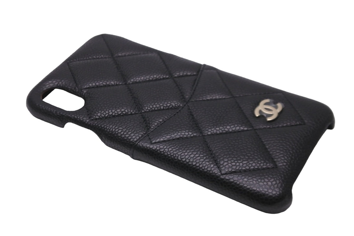 極美品 CHANEL シャネル マトラッセ キャビアスキン X .XS