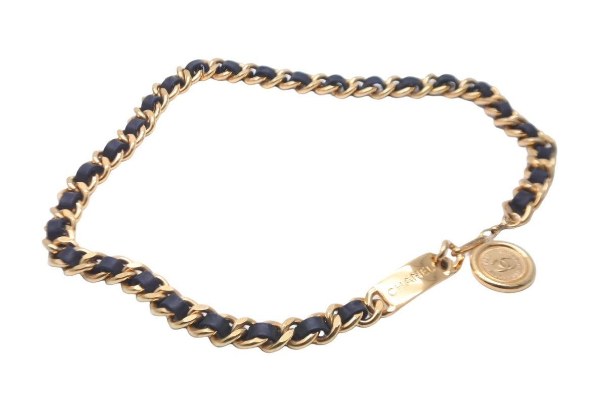 CHANEL シャネル ヴィンテージ チェーンベルト メダルチェーン GP