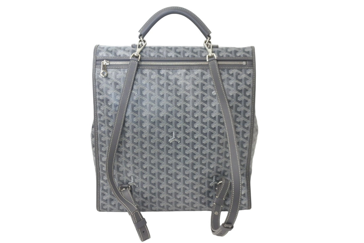 極美品 GOYARD ゴヤール リュック デイパック サンレジェ バックバック PVC レザー グレー 中古 58180 – Casanova  Vintage