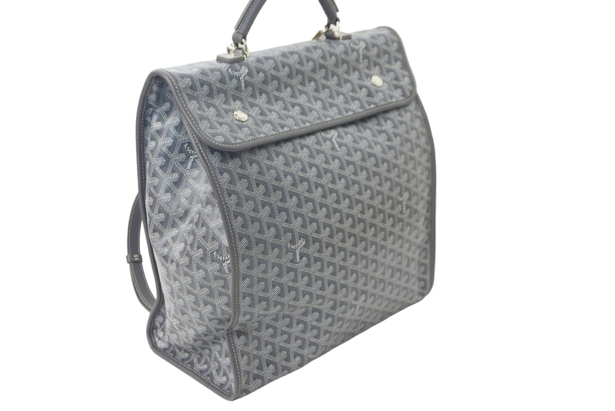 極美品 GOYARD ゴヤール リュック デイパック サンレジェ バックバック PVC レザー グレー 中古 58180 – Casanova  Vintage