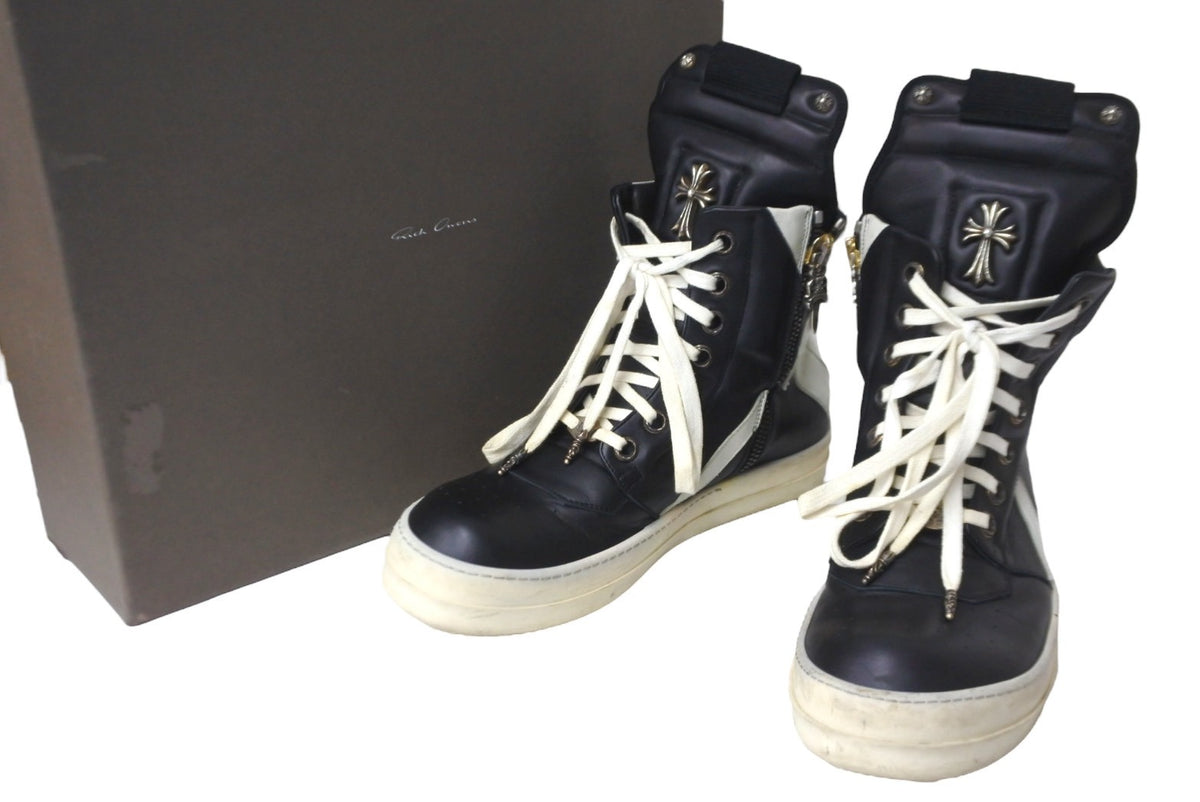 Rick Owens リックオウエンス クロムハーツ スニーカー ジオバスケット 