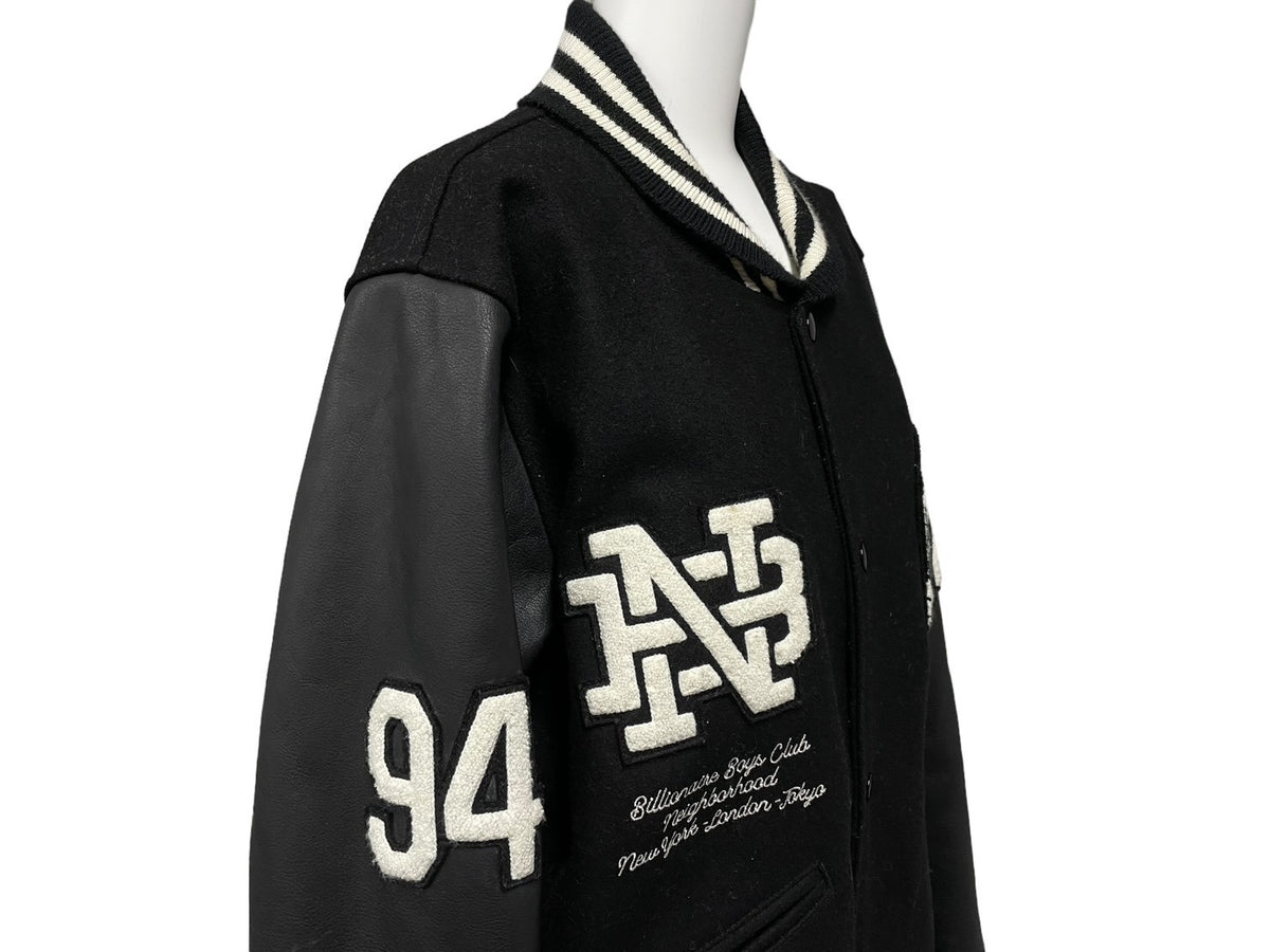 NEIGHBORHOOD × BBC ネイバーフッド ビリオネアボーイズクラブ スタジャン ブラック 192SZBWN-JKM04S M 良品 中古  58786 – Casanova Vintage