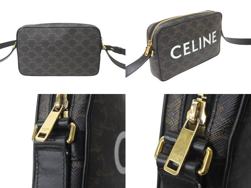 CELINE セリーヌ ショルダーバッグ ミディアム メッセンジャーバッグ ...