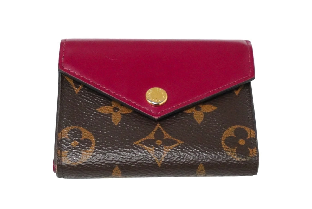 Louis Vuitton カードケース ブラウン/レッド LOUIS VUITTON カードケース ブラウン/レッド Louis Vuitton カード