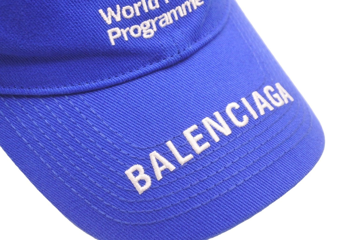 新品未使用 BALENCIAGA バレンシアガ WFP キャップ ローキャップ ブルー コットン 刺繍 サイズ L 22092 中古 59649 –  Casanova Vintage