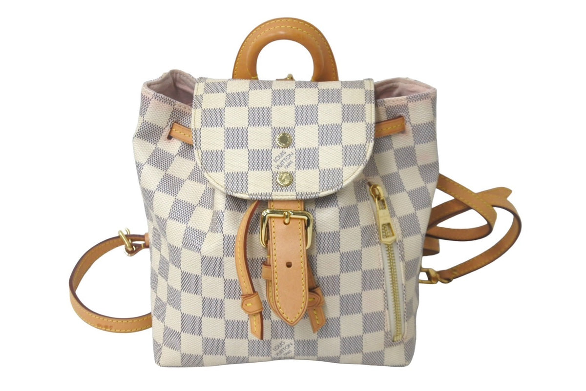 LOUIS VUITTON ルイヴィトン リュック ミニリュック バックパック スペロンBB ベージュ ダミエアズール N44026 良品 中古  60172 – Casanova Vintage