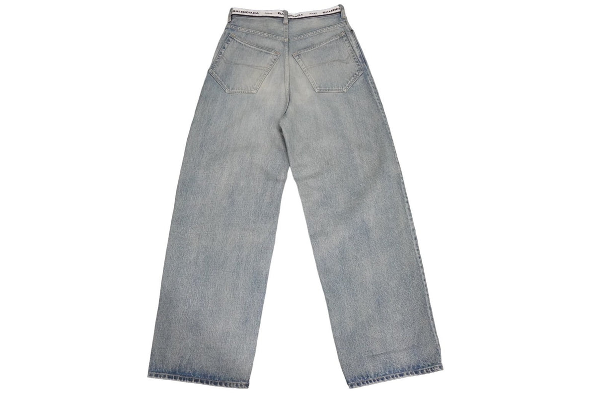 BALENCIAGA グレー デニムオーバーオール BALENCIAGA(バレンシアガ) オーバーオール(メンズ) - 海外通販のBUYMA