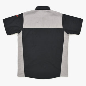 RED KAP WORK SHIRTS Work Shirt TOYOTA Short Sleeve Shirt Black Gray Logo T-shirt Red Good Condition Used 4a000025
