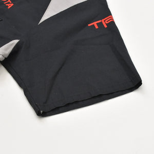 RED KAP WORK SHIRTS Work Shirt TOYOTA Short Sleeve Shirt Black Gray Logo T-shirt Red Good Condition Used 4a000025