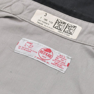 RED KAP WORK SHIRTS Work Shirt TOYOTA Short Sleeve Shirt Black Gray Logo T-shirt Red Good Condition Used 4a000025