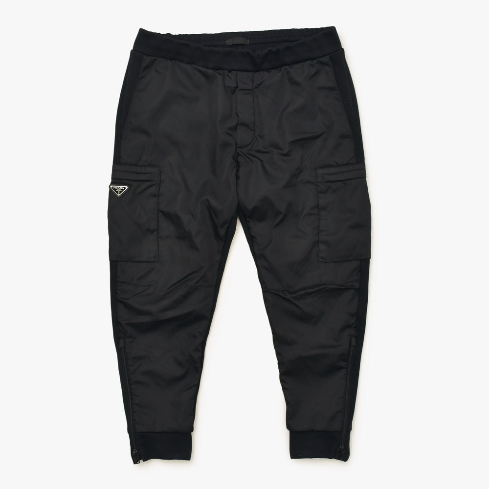 PRADA プラダ Pants パンツ RN.98339 バミューダショーツ Re Nylon Pants Black コットン ポリアミド ブラック 4a000026