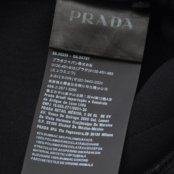 PRADA プラダ Pants パンツ RN.98339 バミューダショーツ Re Nylon Pants Black コットン ポリアミド ブラック 4a000026