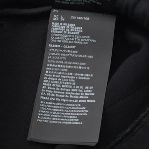 PRADA プラダ Pants パンツ RN.98339 バミューダショーツ Re Nylon Pants Black コットン ポリアミド ブラック 4a000026