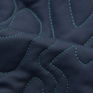 LOUIS VUITTON Coat Quilted RM231M RO2 HOC11E Navy Nylon Good Condition Used 4a000029