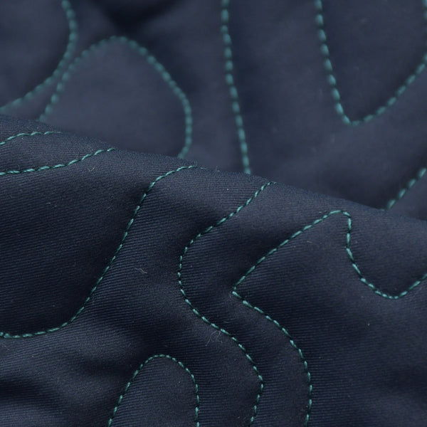 LOUIS VUITTON Coat Quilted RM231M RO2 HOC11E Navy Nylon Good Condition Used 4a000029