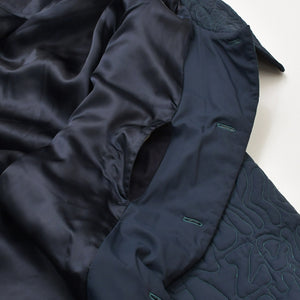 LOUIS VUITTON Coat Quilted RM231M RO2 HOC11E Navy Nylon Good Condition Used 4a000029