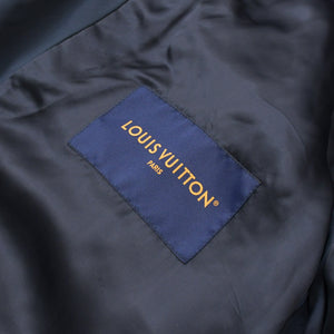 LOUIS VUITTON Coat Quilted RM231M RO2 HOC11E Navy Nylon Good Condition Used 4a000029