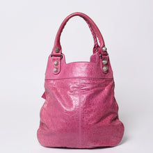 Load image into Gallery viewer, 極美品 BALENCIAGA バレンシアガ ジャイアント スリム 2WAY ハンドバッグ ピンク 192911 レザー シルバー金具 中古 4a000061