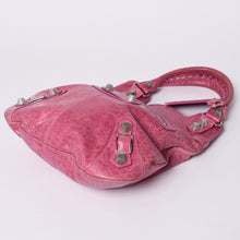 Load image into Gallery viewer, 極美品 BALENCIAGA バレンシアガ ジャイアント スリム 2WAY ハンドバッグ ピンク 192911 レザー シルバー金具 中古 4a000061