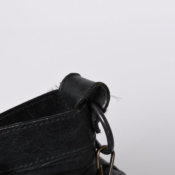 BALENCIAGA LE CITY FIRST The First 2WAY Bag 103208 Leather Black Good Condition Used 4a000046