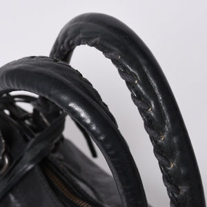 BALENCIAGA LE CITY FIRST The First 2WAY Bag 103208 Leather Black Good Condition Used 4a000046
