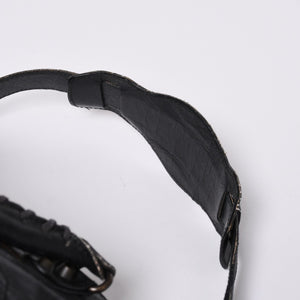 BALENCIAGA LE CITY FIRST The First 2WAY Bag 103208 Leather Black Good Condition Used 4a000046