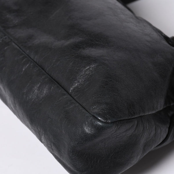 BALENCIAGA LE CITY FIRST The First 2WAY Bag 103208 Leather Black Good Condition Used 4a000046
