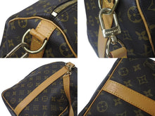 画像をギャラリービューアに読み込む, LOUIS VUITTON ルイヴィトン キーポルバンドリエール50 モノグラムキャンバス M41416 ボストンバッグ 美品 中古 4b001251