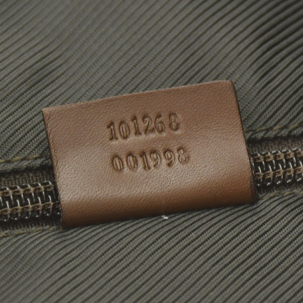 GUCCI グッチ GGキャンバス Large Tote Bag ラージトートバッグ ベージュ ブラウン 101268 美品 中古 4a000199