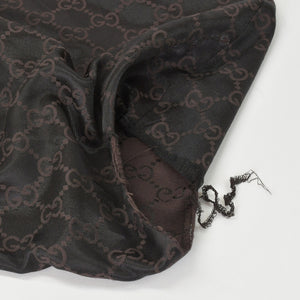 GUCCI グッチ GGキャンバス Large Tote Bag ラージトートバッグ ベージュ ブラウン 101268 美品 中古 4a000199