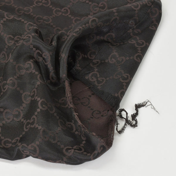 GUCCI グッチ GGキャンバス Large Tote Bag ラージトートバッグ ベージュ ブラウン 101268 美品 中古 4a000199