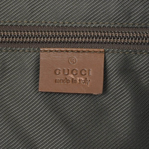 GUCCI グッチ GGキャンバス Large Tote Bag ラージトートバッグ ベージュ ブラウン 101268 美品 中古 4a000199