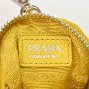 PRADA Shoulder Bag Shoulder Bag Re-Edition 2005 Re-Nylon Nylon 2WAY Bag Yellow Good Condition Used 4a000272
