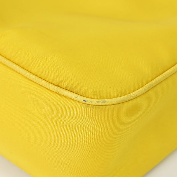 PRADA Shoulder Bag Shoulder Bag Re-Edition 2005 Re-Nylon Nylon 2WAY Bag Yellow Good Condition Used 4a000272