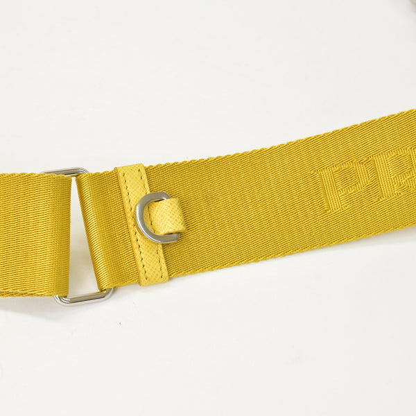 PRADA Shoulder Bag Shoulder Bag Re-Edition 2005 Re-Nylon Nylon 2WAY Bag Yellow Good Condition Used 4a000272