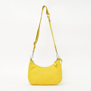 PRADA Shoulder Bag Shoulder Bag Re-Edition 2005 Re-Nylon Nylon 2WAY Bag Yellow Good Condition Used 4a000272