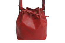 画像をギャラリービューアに読み込む, LOUIS VUITTON ルイヴィトン エピ ノエ 巾着ショルダーバッグ M44007 カスティリアンレッド レザー ゴールド金具 美品 中古 4b003408