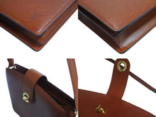 画像をギャラリービューアに読み込む, LOUIS VUITTON ルイヴィトン ショルダーバッグ カプチン M52343 エピレザー ケニアブラウン ゴールド金具 美品 中古 4b003410
