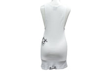 画像をギャラリービューアに読み込む, CHROME HEARTS クロムハーツ OLD FOTI SIDE LOGO TANK TOP サイドロゴタンクトップ ヴァーティカルロゴ プリント ホワイト L 美品 中古 4b000405