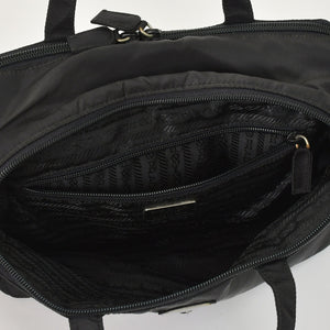 PRADA プラダ Nylon Bag ナイロンバッグ Hand Bag ハンドバッグ Black ブラック 美品 中古 4a000421