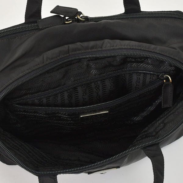 PRADA プラダ Nylon Bag ナイロンバッグ Hand Bag ハンドバッグ Black ブラック 美品 中古 4a000421