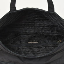 画像をギャラリービューアに読み込む, PRADA プラダ Nylon Bag ナイロンバッグ Hand Bag ハンドバッグ Black ブラック 美品 中古 4a000421