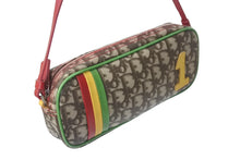 Load image into Gallery viewer, 極美品 Christian Dior クリスチャンディオール トロッター ワンショルダーバッグ ハンドバッグ 05-MA-0054 ラスタカラー 中古 4b000453