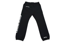 画像をギャラリービューアに読み込む, 新品未使用 CHROME HEARTS クロムハーツ スウェットパンツ サイズL サイドロゴ 新型 プリント ブラック コットン 中古 4b000456