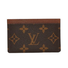 画像をギャラリービューアに読み込む, 極美品 LOUIS VUITTON ルイヴィトン ポルトカルトサーンプル カードケース M61733 モノグラムキャンバス ブラウン 中古 4a000711