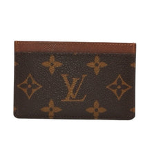 画像をギャラリービューアに読み込む, 極美品 LOUIS VUITTON ルイヴィトン ポルトカルトサーンプル カードケース M61733 モノグラムキャンバス ブラウン 中古 4a000711