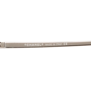 極美品 CHANEL シャネル リムレス サングラス アイウェア 4002 c.124/58 サイズ57□19 130 ココマーク ピンク グラデーション 中古 4a000490